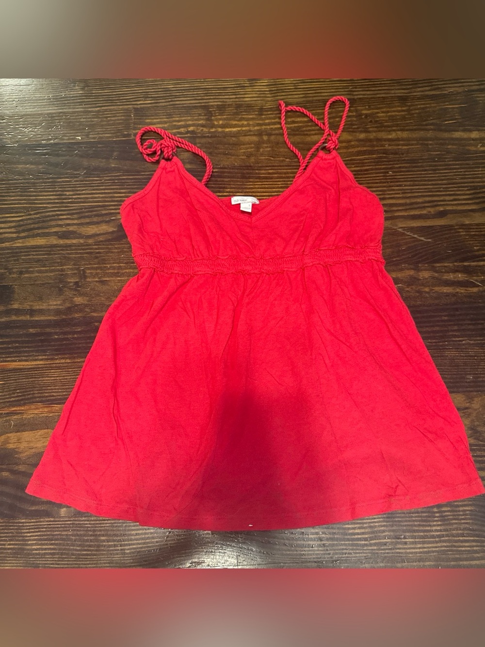 Old Navy Red Spaghetti Strap Camisole